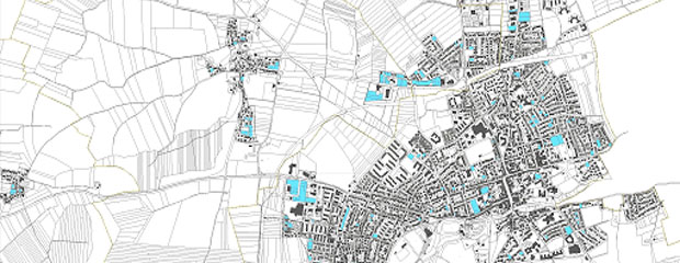 Kommunales Flächenressourcenmanagement, Stadt Fürstenfeldbruck, Baulücken im Stadtgebiet