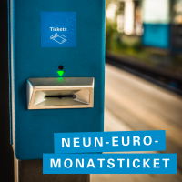 Neun-Euro-Monatsticket