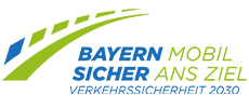 Logo Bayern mobil - sicher ans Ziel