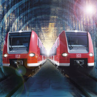 S-Bahn im Tunnel
